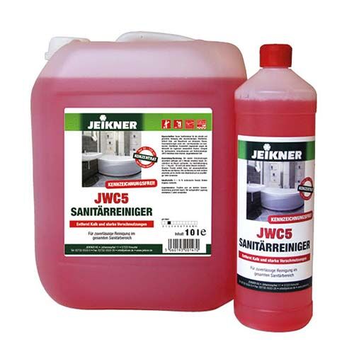 Jeikner JWC5 Sanitärreiniger Konzentrat Erdbeer/Himbeer, 10 L Kanister