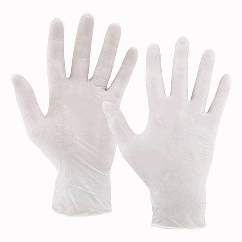 Einmalhandschuhe, Latex, transparent, Gr. M