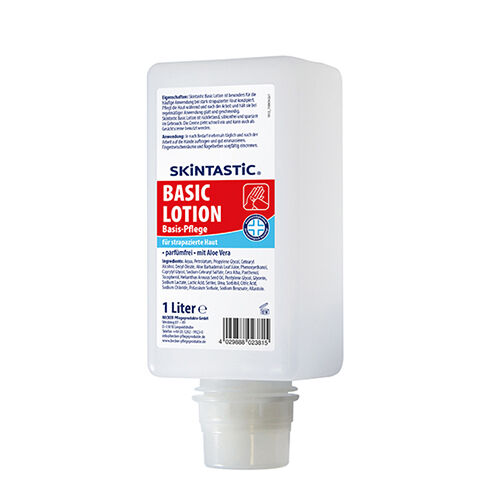SKINTASTIC BASIC LOTION Pflege-Creme, 1 Liter Softflasche