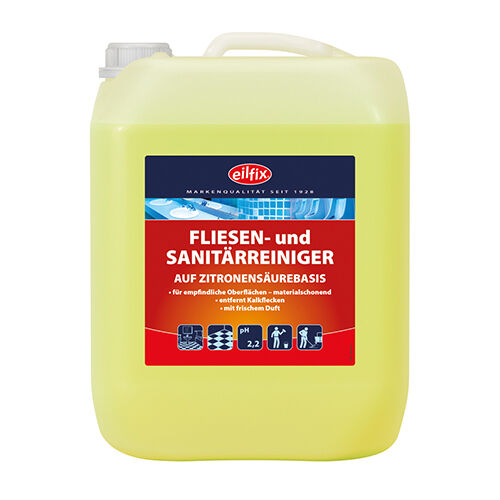 eilfix Fliesen und Sanitärreiniger, 10 L Kanister