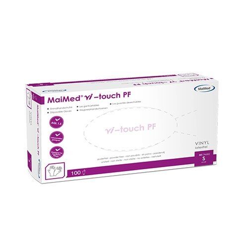 MaiMed vi-touch PF Vinylhandschuhe, Gr. S