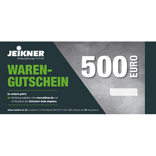 Jeikner Gutschein von 50,00 € bis 500,00 €
