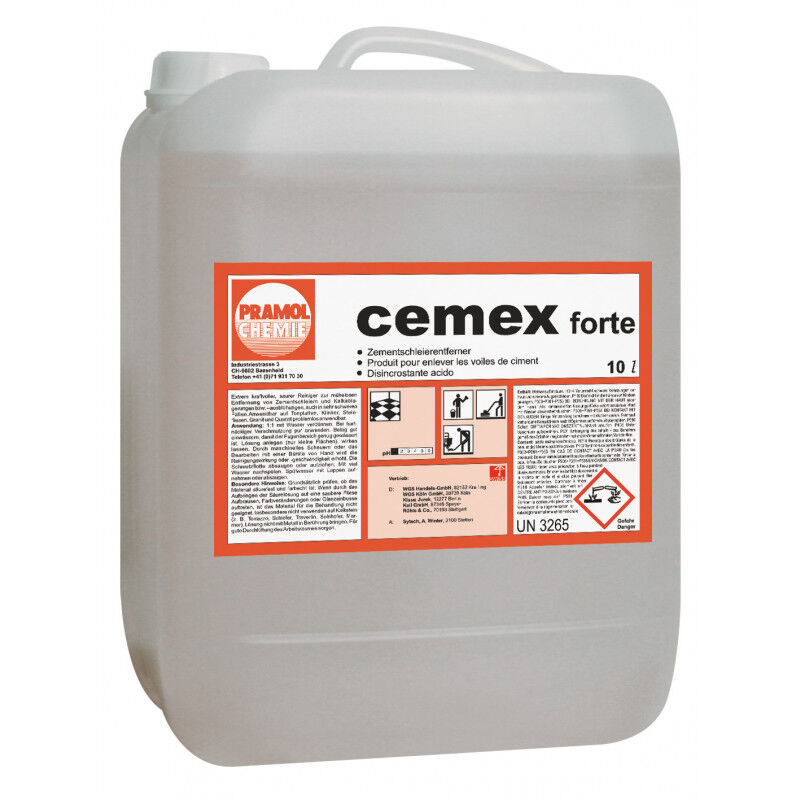 Pramol Cemex forte, Zementschleierentferner, 10 L Kanister