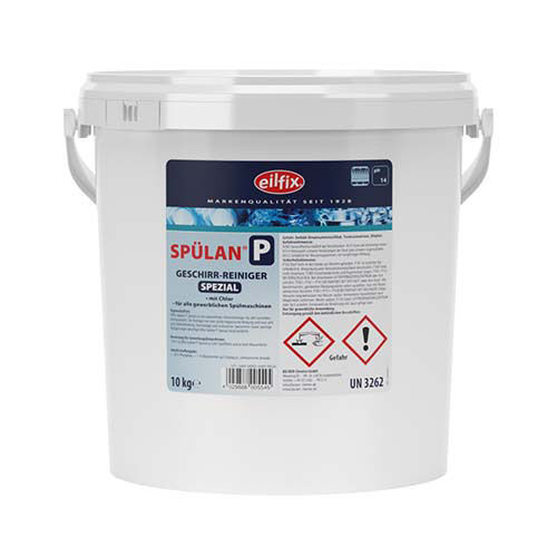 eilfix Spülan P Spezial, Spülmaschinenpulver, 10 kg Eimer