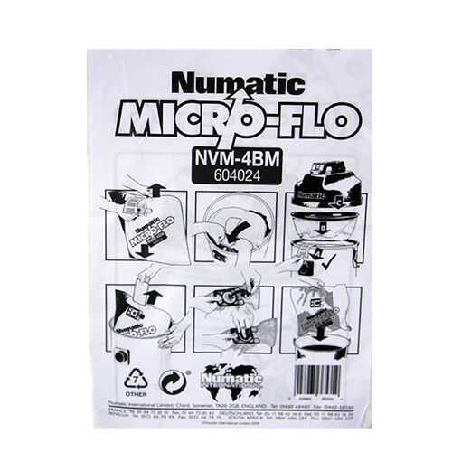 Numatic MicroFlo Feinstaubfilter NVM-4BM