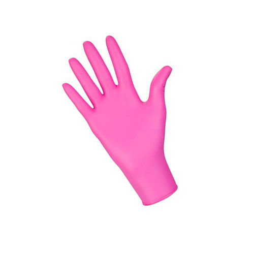 Mercator nitrylex magenta Nitrilhandschuhe, Gr. S