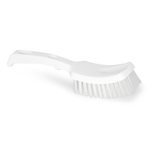 HACCP Kurze Stielbürste 25 cm, weiß