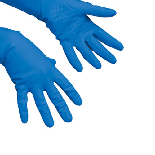 Haushaltshandschuhe Vileda Multipurpose, Latex, blau, Gr. M