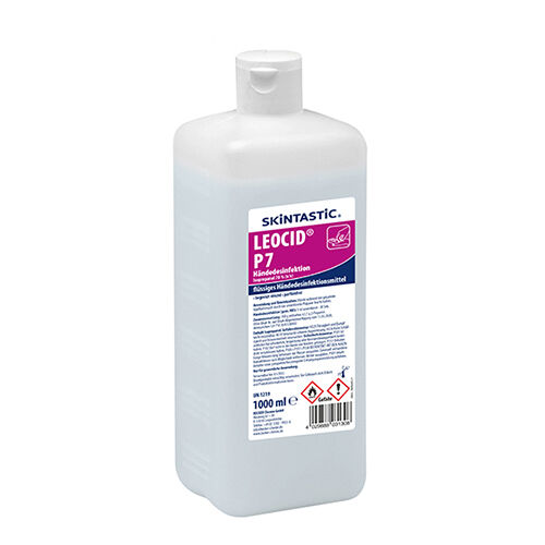 Skintastic Leocid P7 Händesinfektion, 1 L Euroflasche