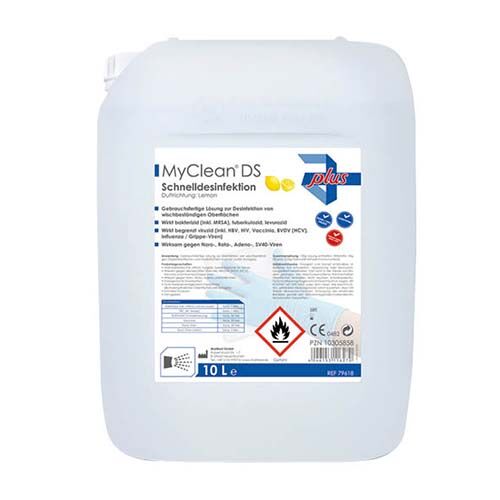 MyClean DS, Schnelldesinfektion Orange, 10 L Kanister