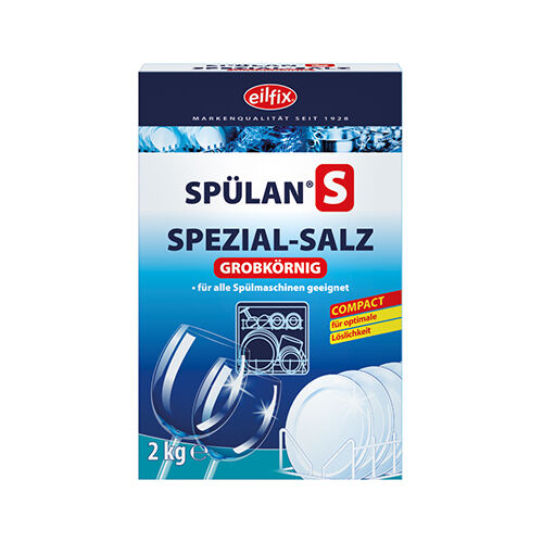 eilfix Spülan S Spezial-Salz, grobkörnig, 2 kg Pack