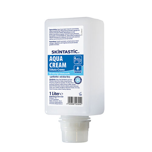 Skintastic Auqa-Cream – Schutz-Creme, 1 L Softflasche