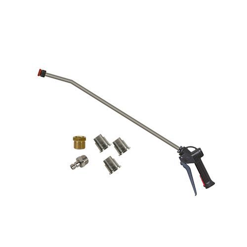 20-teiliges Luftkompressor Zubehör Set – 25 Ft Rückstoß-Luftschlauch, Pistole, Düsen – 1/4 Zoll NPT – 200 PSI